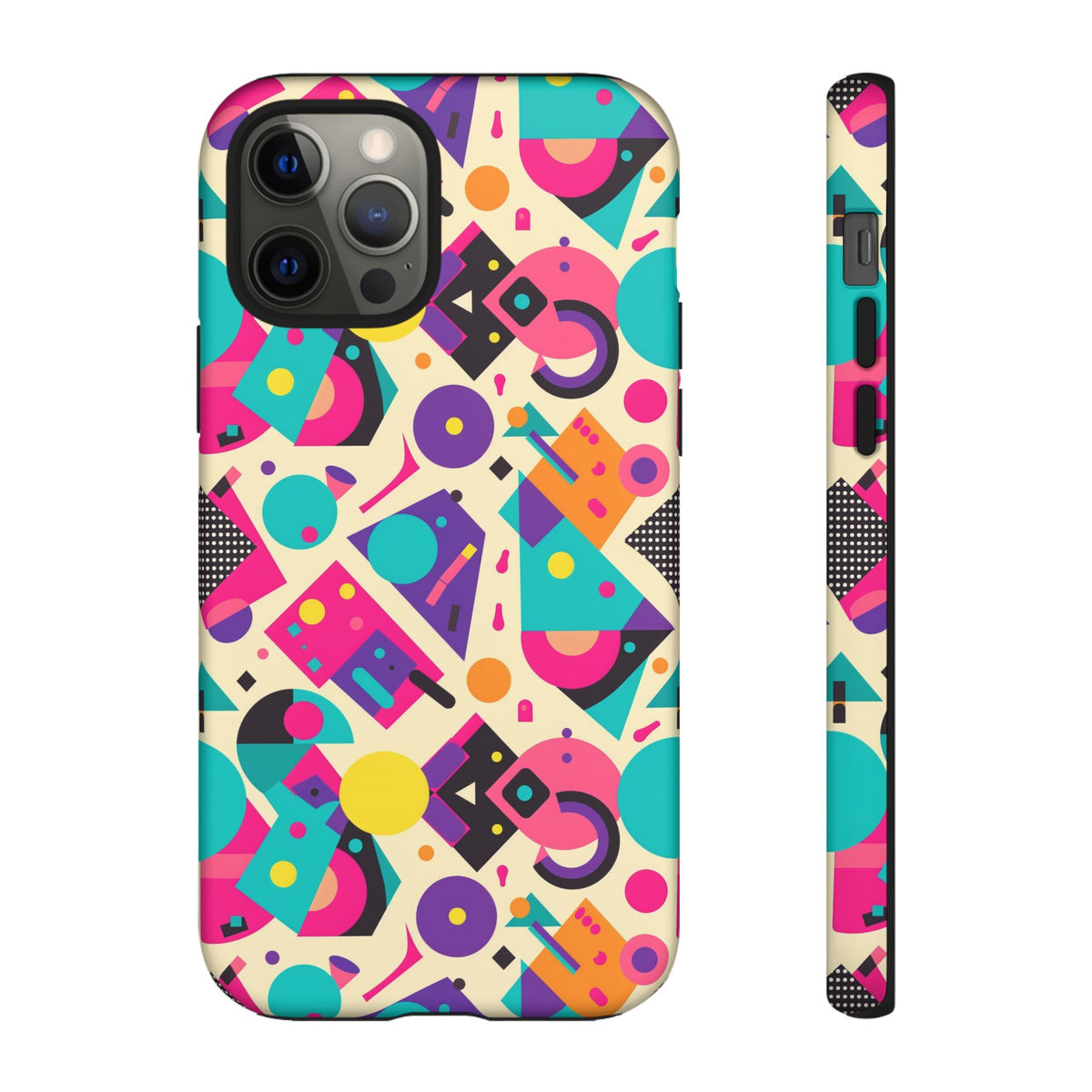 Retro 80s Seamless Phone Case – Vintage Style Meets Modern Protection 199