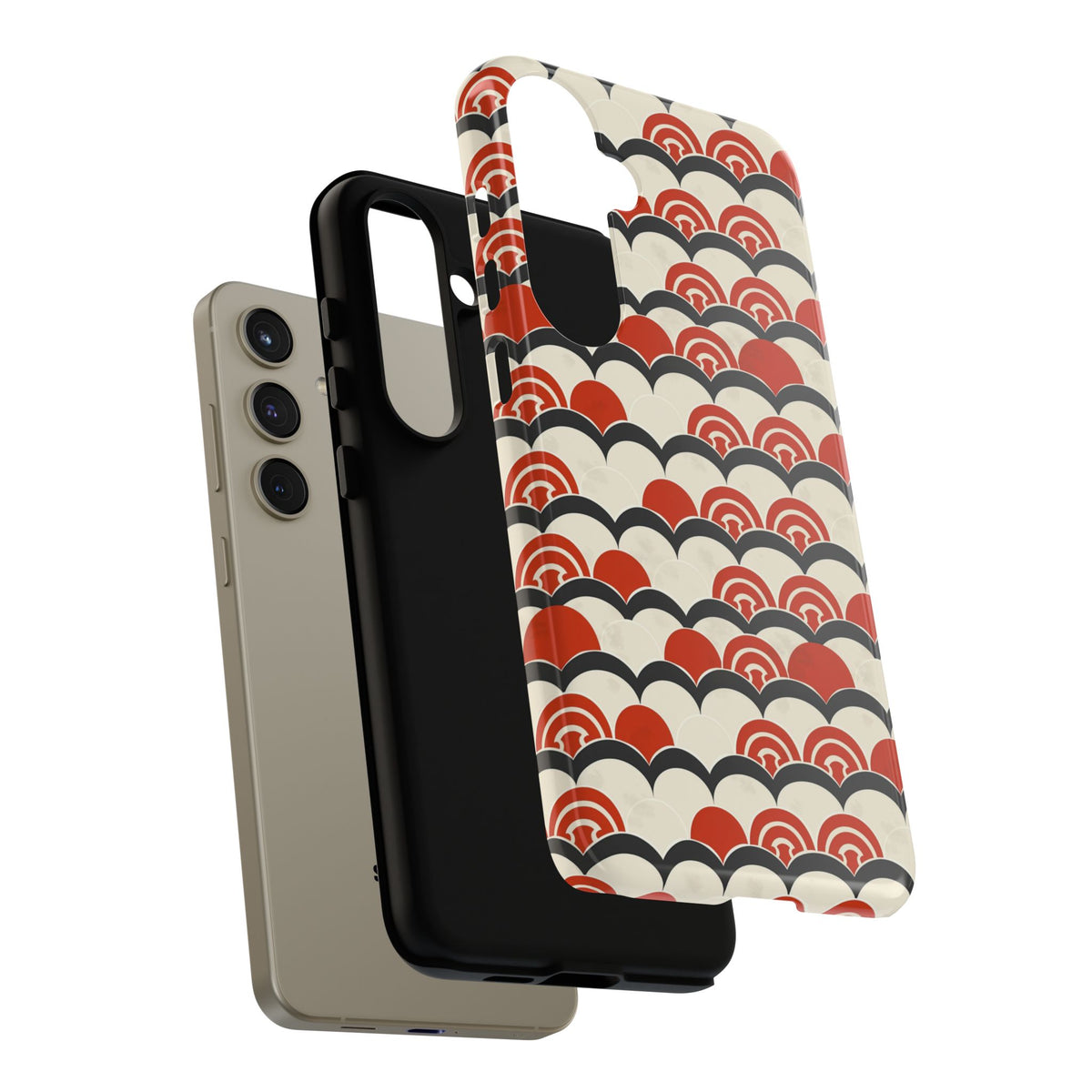 Japanese Pattern Phone Case – Elegant & Timeless Design for Your Phone 508