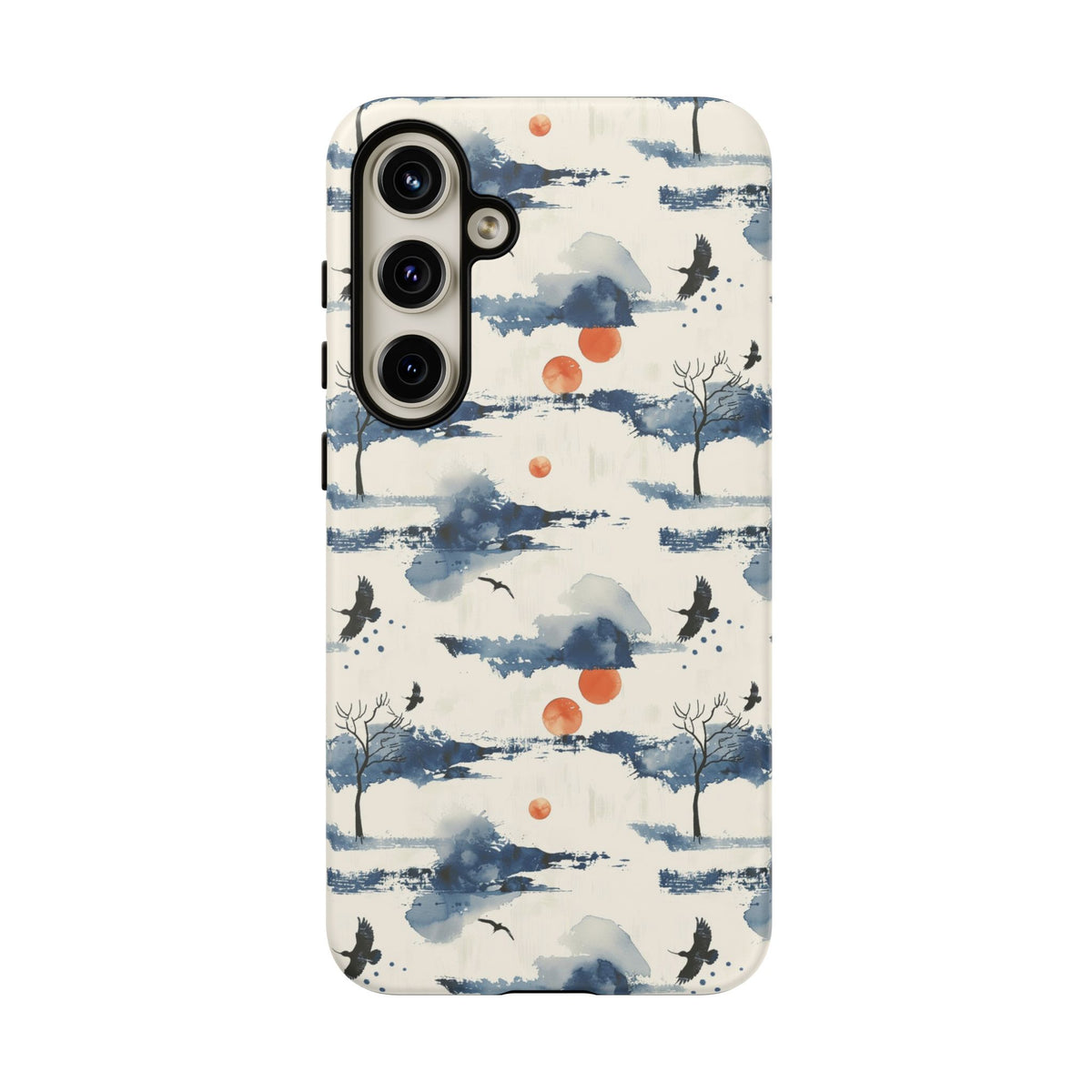 Japanese Pattern Phone Case – Elegant & Timeless Design for Your Phone 030