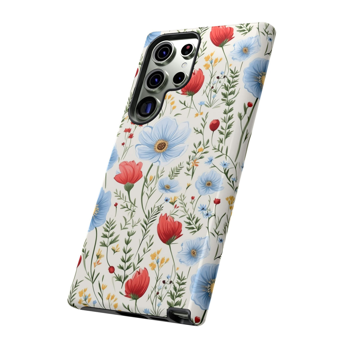 Wildflower Design Phone Case – Beautiful Nature-Inspired Floral Pattern