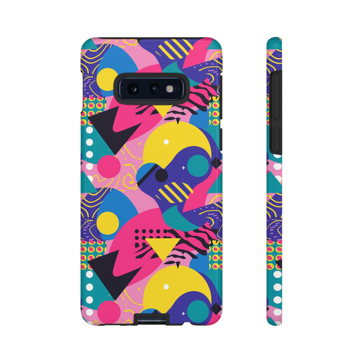 90s Themed Seamless Pattern Phone Case – Embrace Retro Style and Protection 283