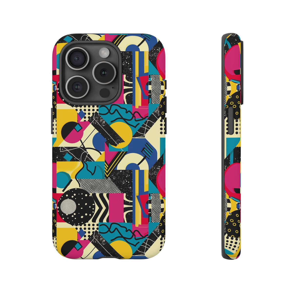 Retro 80s Seamless Phone Case – Vintage Style Meets Modern Protection 194