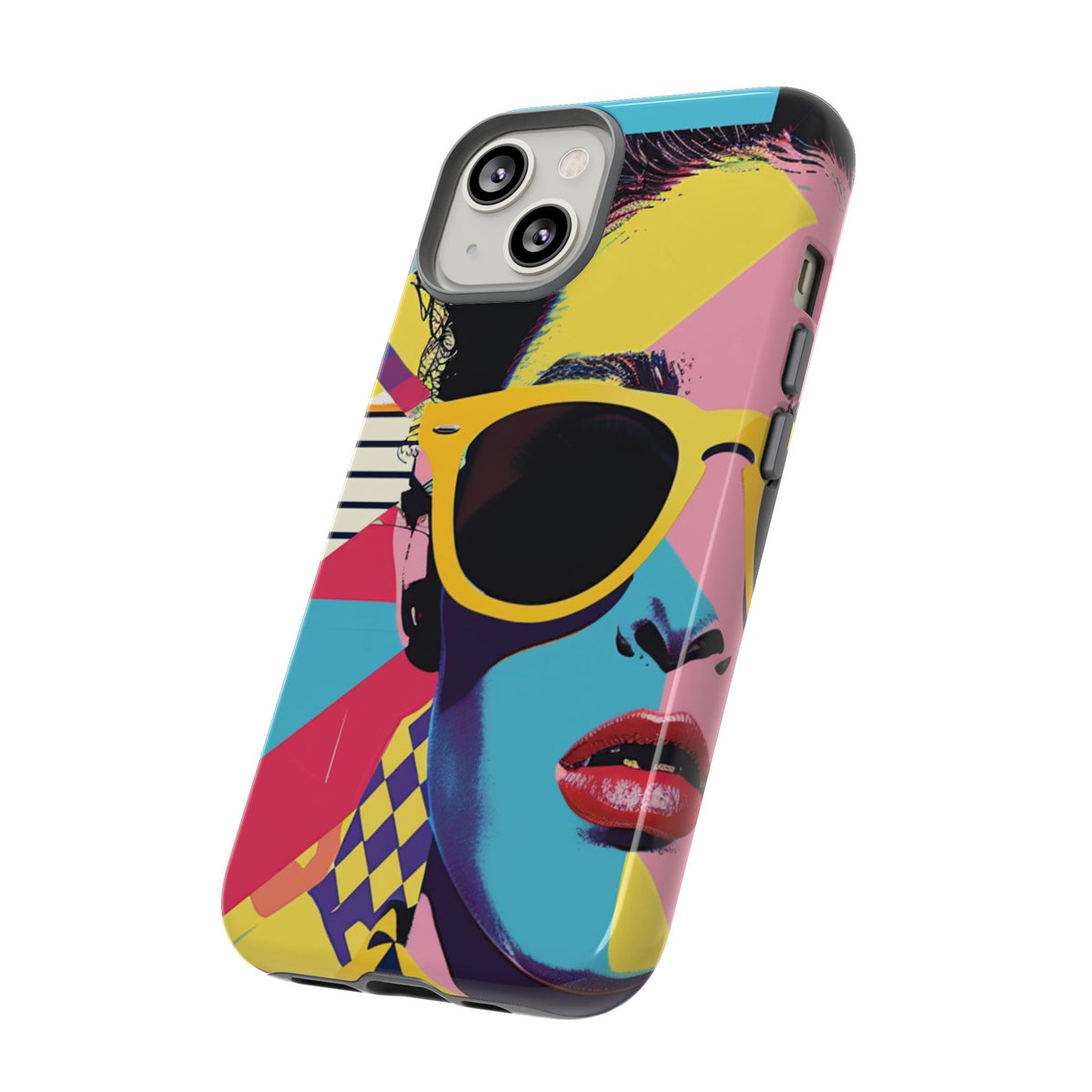 Retro 80s Seamless Phone Case – Vintage Style Meets Modern Protection 7