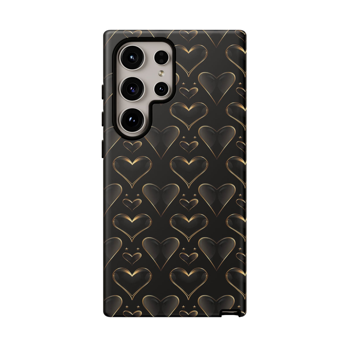 Heart Pattern Phone Case – Stylish & Loving Design for Your Device 362