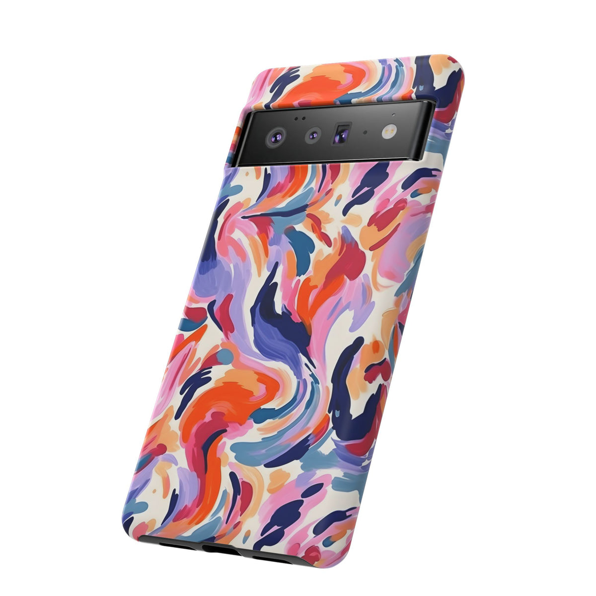 Abstract Painting Design Phone Case – Modern Art-Inspired Phone Cover 3