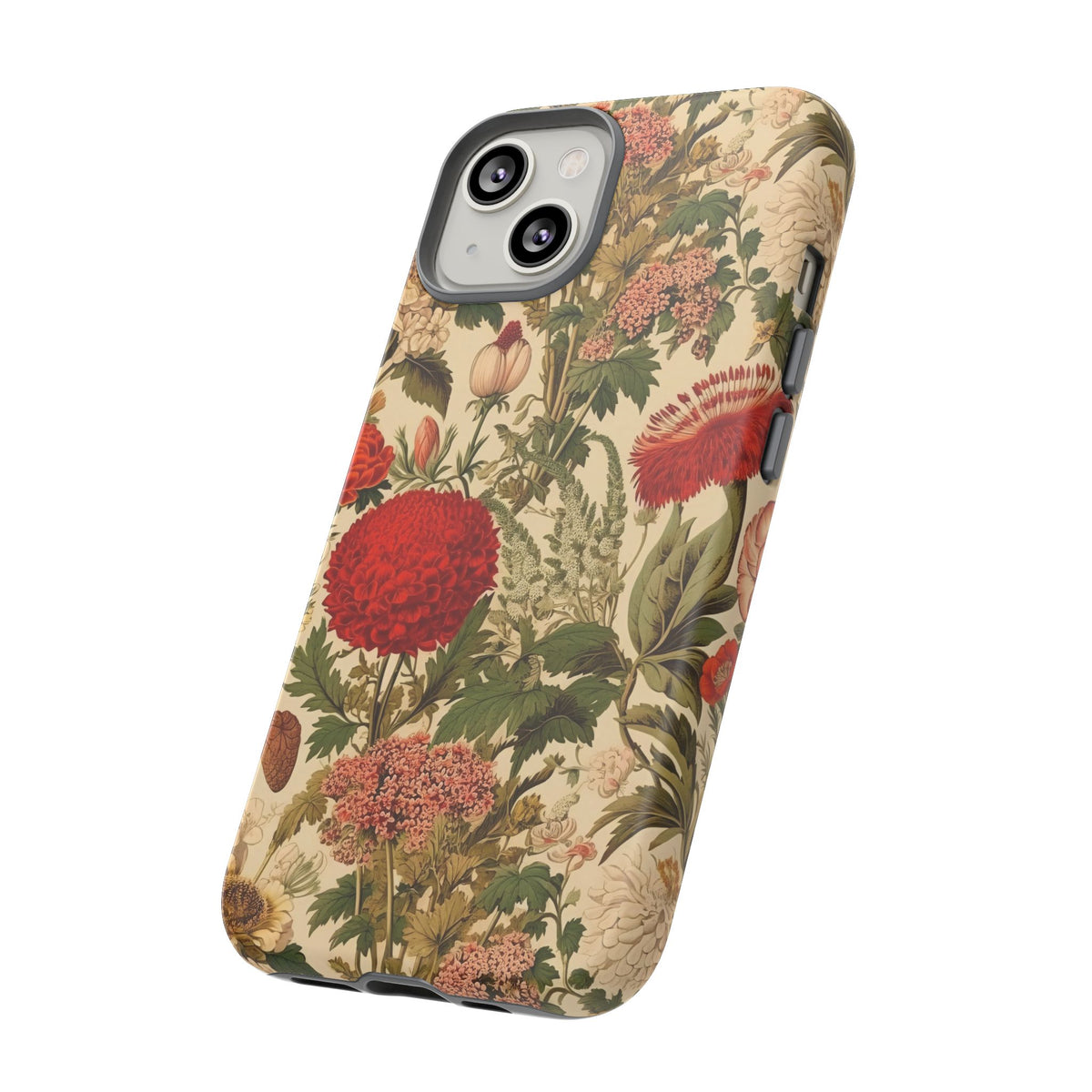 Antique Garden Botanical Phone Case - Vintage Botanical Phone Cover 2