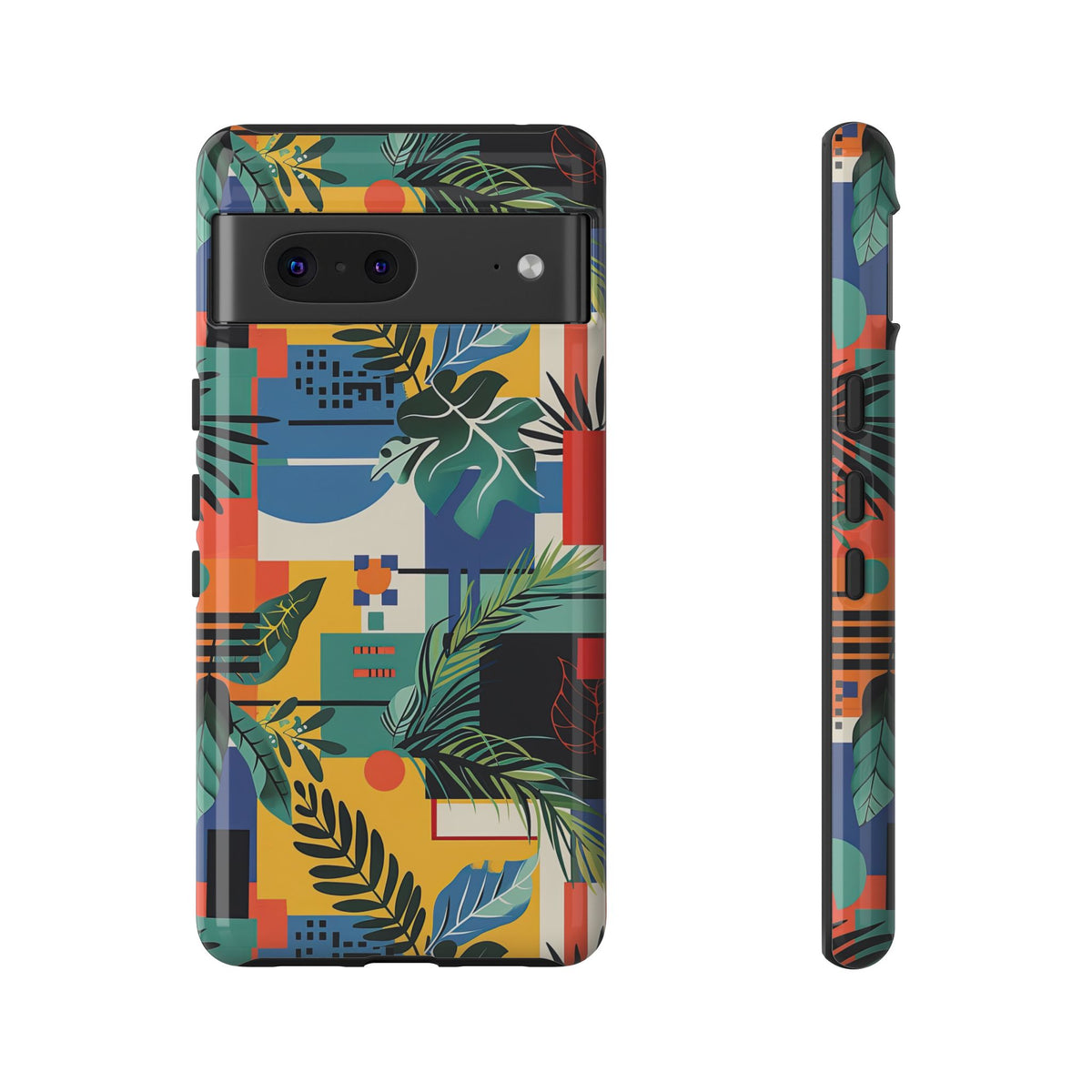 Jungle Collage Phone Case – Vibrant & Durable Nature-Inspired Protection