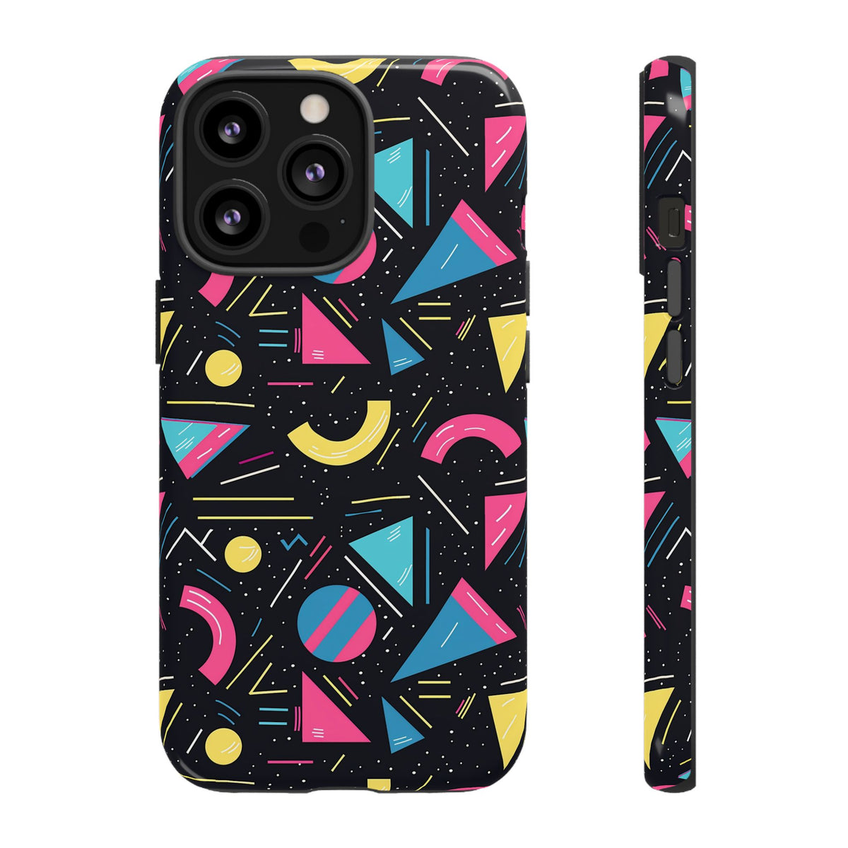 Retro 80s Seamless Phone Case – Vintage Style Meets Modern Protection 084