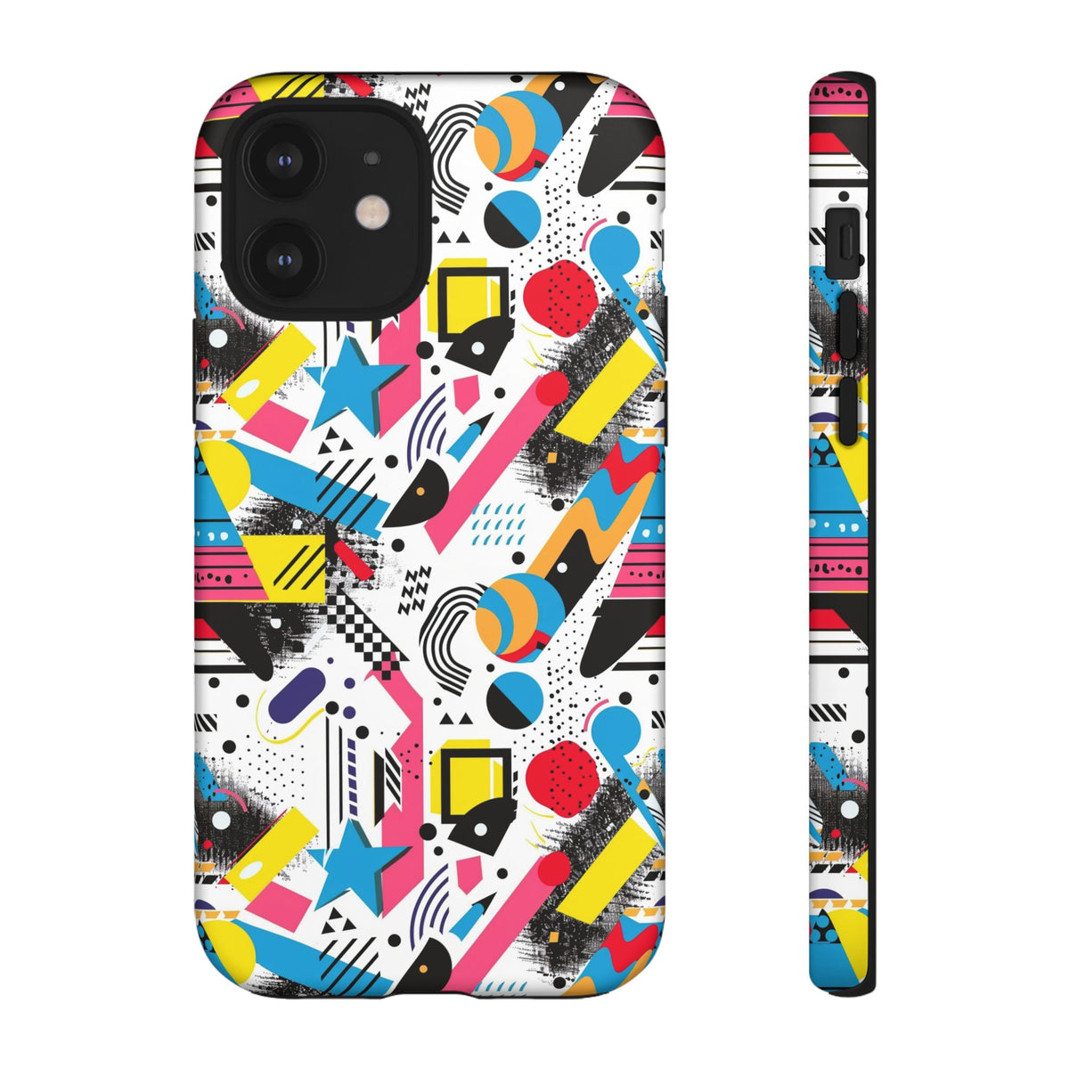 Retro 80s Seamless Phone Case – Vintage Style Meets Modern Protection 094