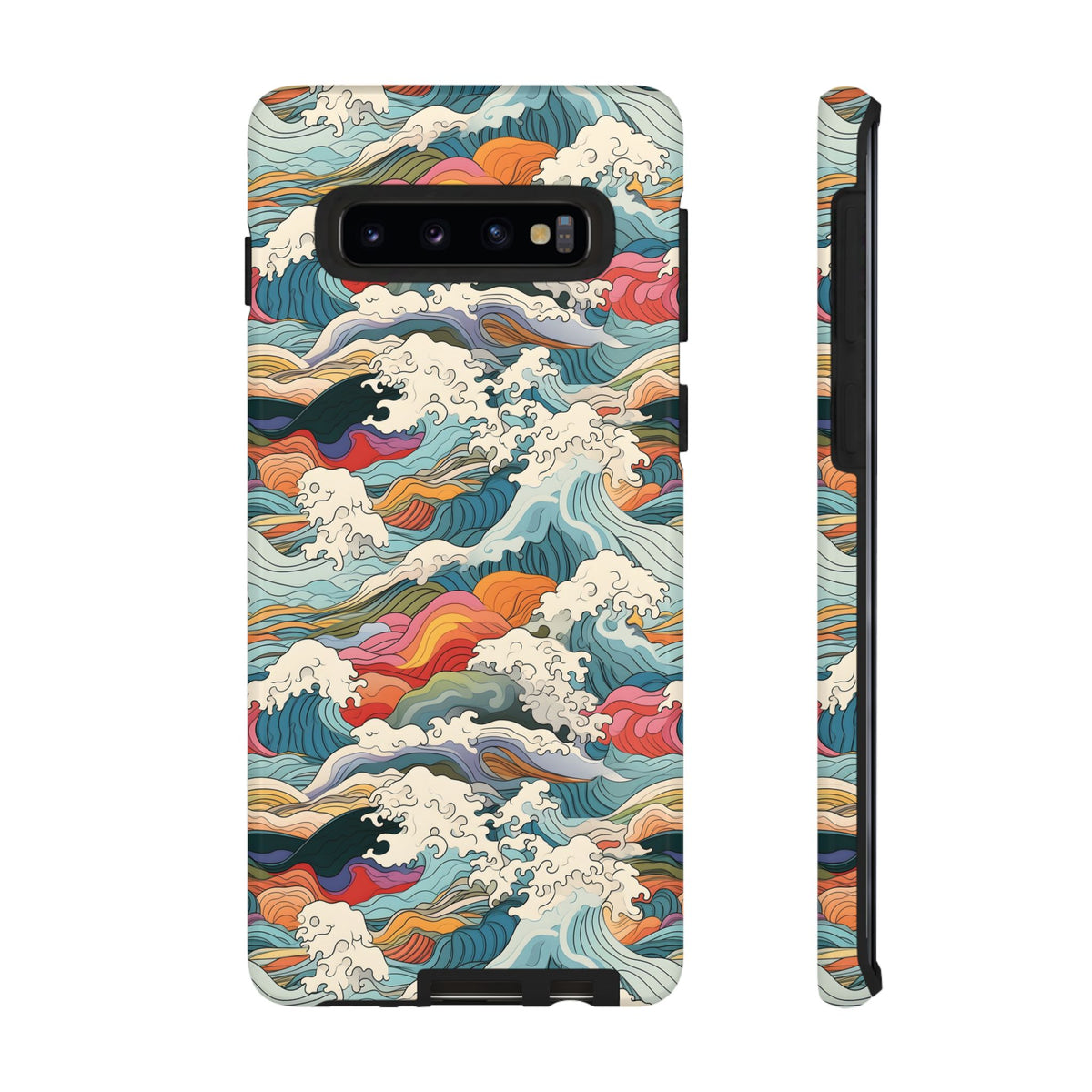 Japanese Waves Phone Case – Embrace Timeless Elegance with Classic Design 2