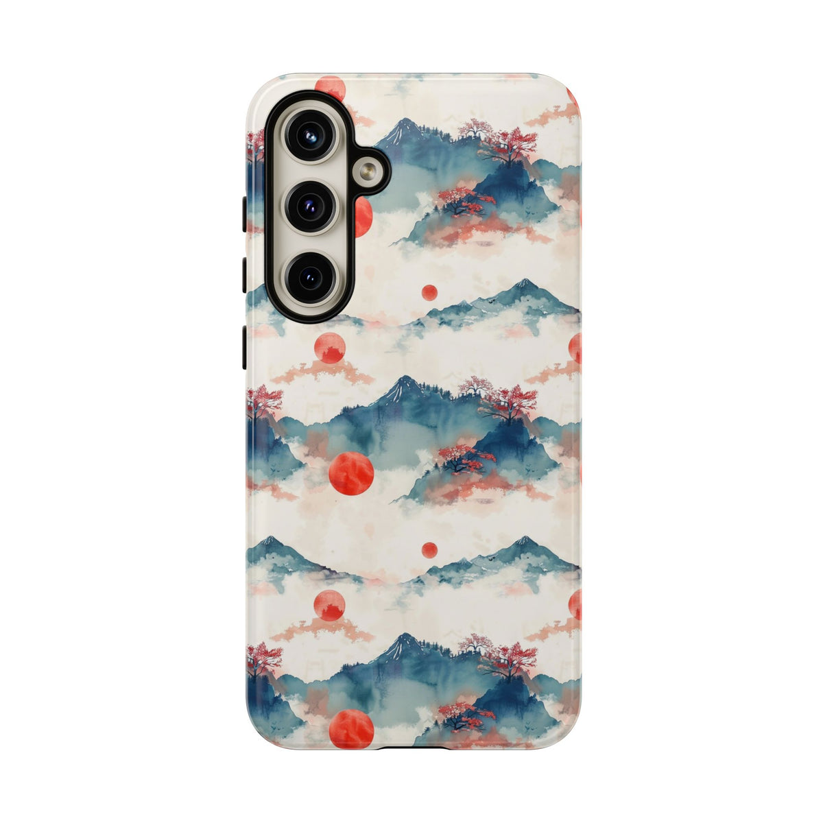 Japanese Pattern Phone Case – Elegant & Timeless Design for Your Phone 477