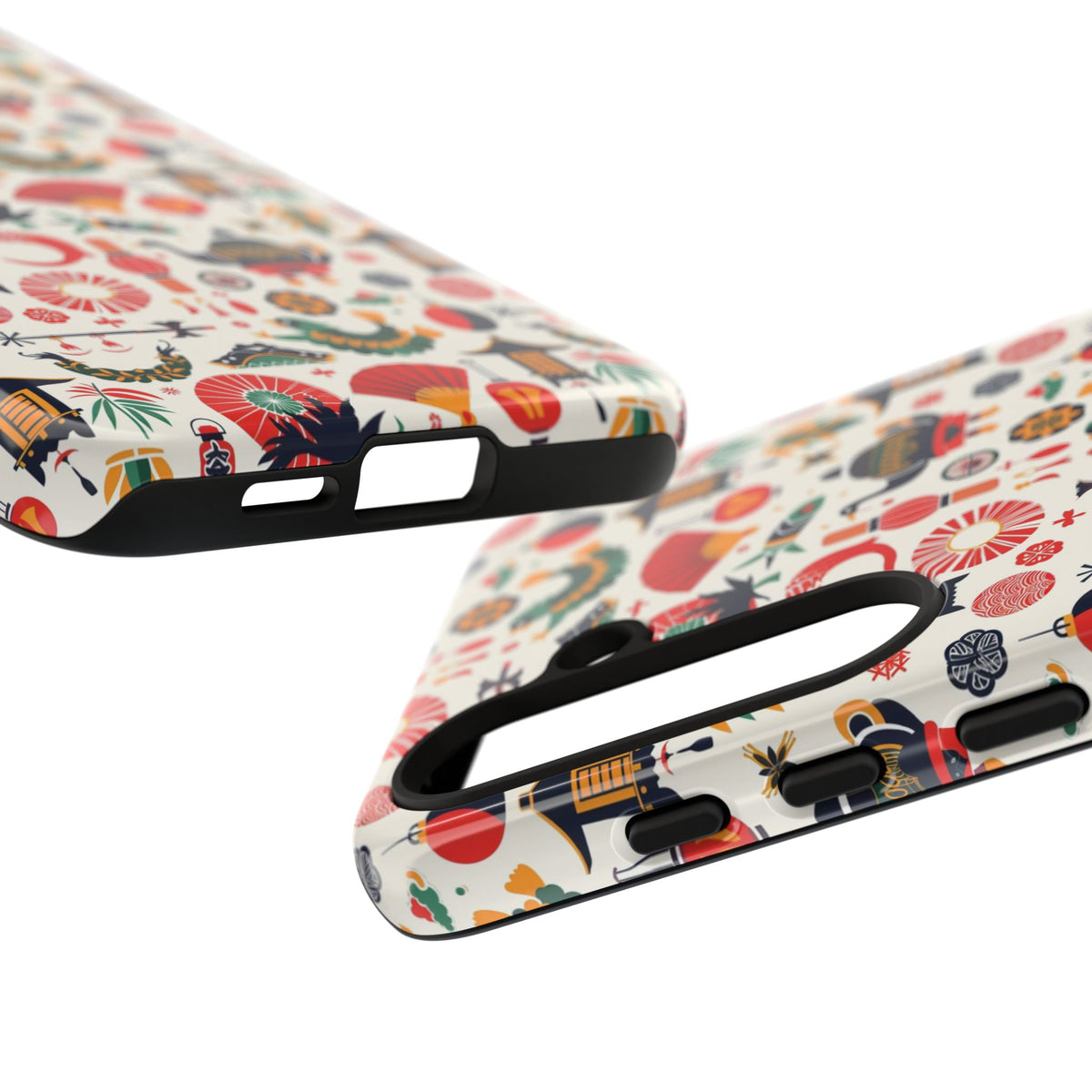 Japanese Pattern Phone Case – Elegant & Timeless Design for Your Phone 461