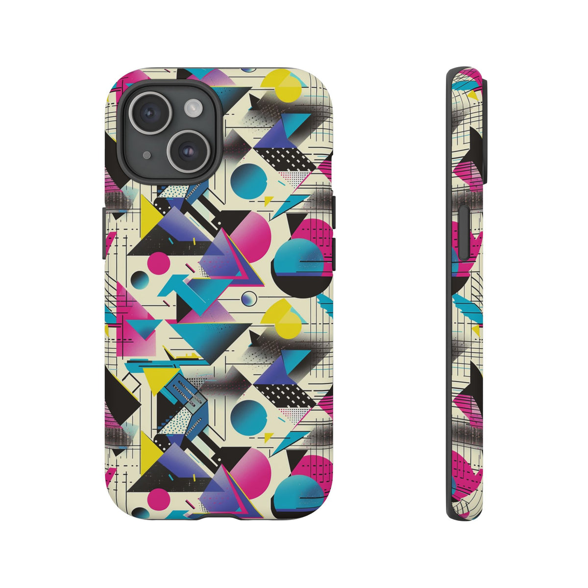 Retro 80s Seamless Phone Case – Vintage Style Meets Modern Protection 202