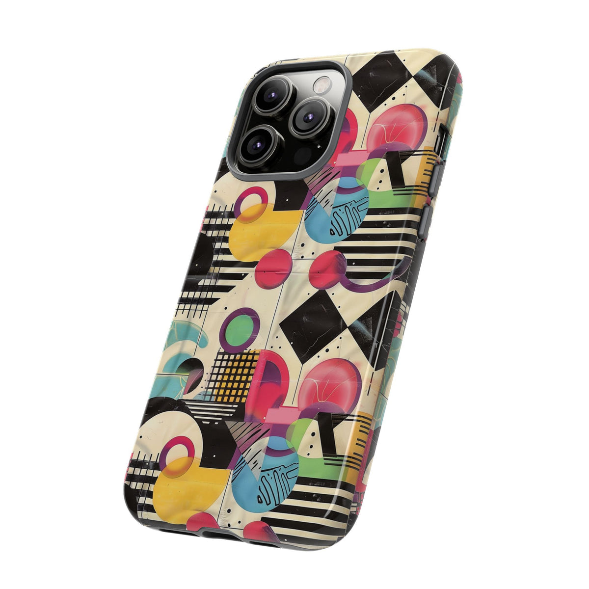 Retro 80s Seamless Phone Case – Vintage Style Meets Modern Protection 164