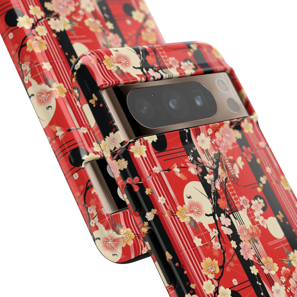 Japanese Pattern Phone Case – Elegant & Timeless Design for Your Phone 026