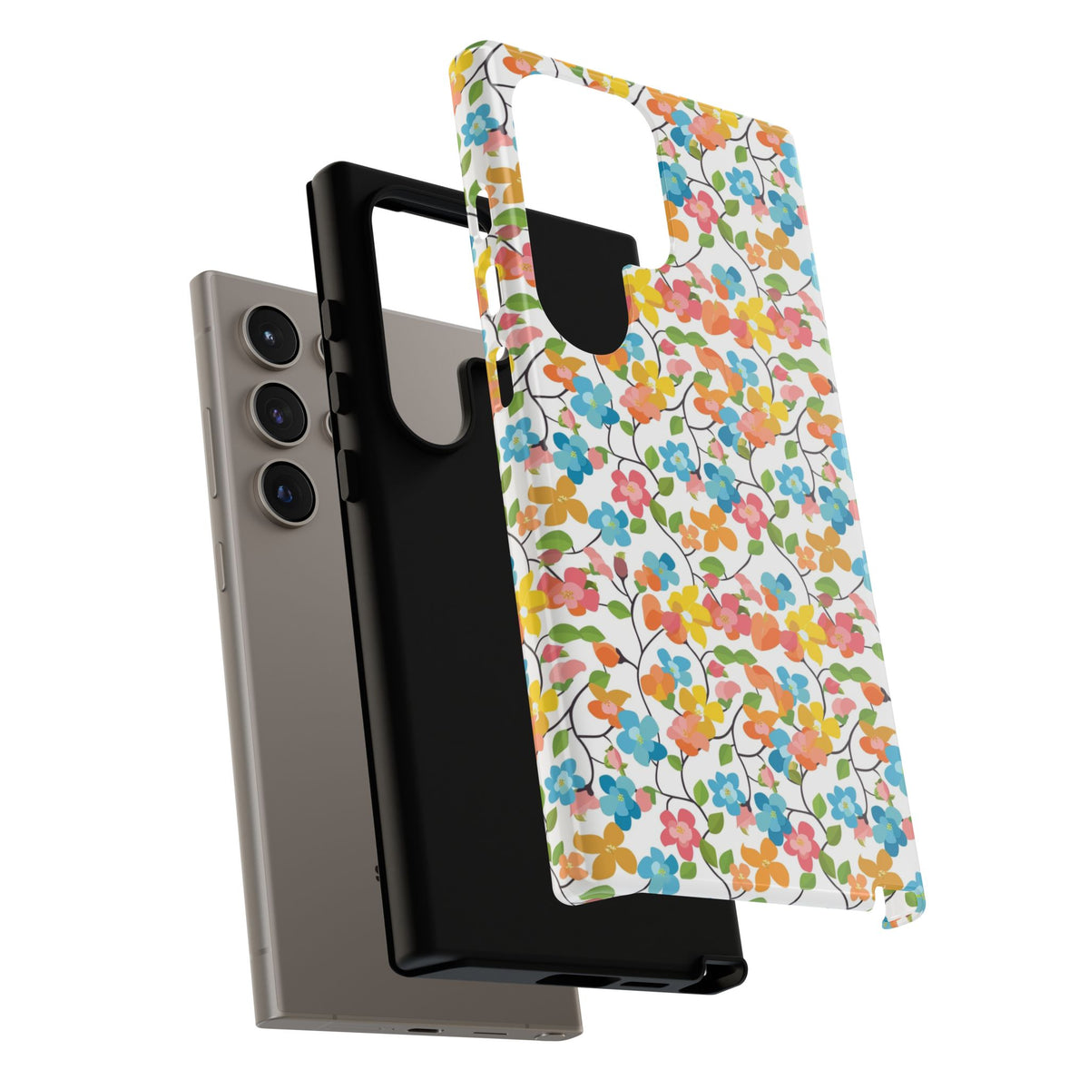 Spring Pattern Phone Case – Fresh & Vibrant Design for Your Phone 407