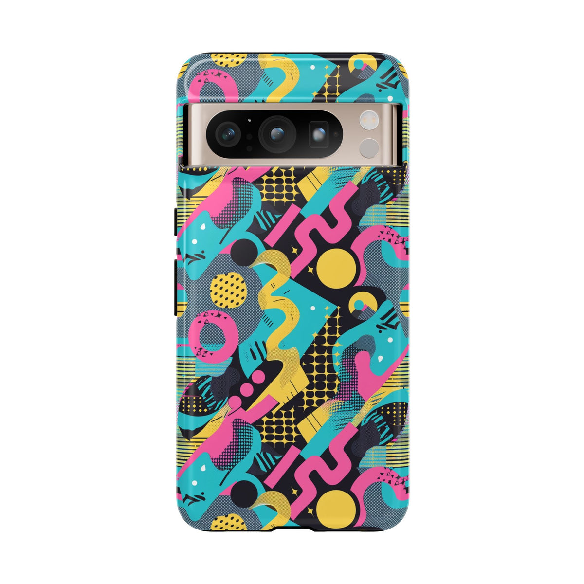 Retro 80s Seamless Phone Case – Vintage Style Meets Modern Protection 138