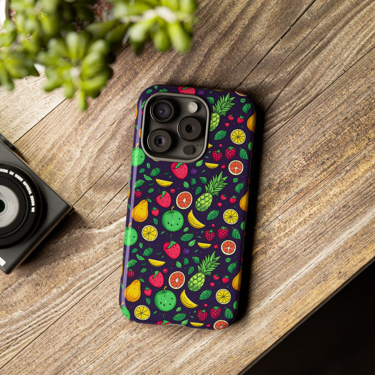 Fruit Pattern Phone Case – Vibrant & Fun Design for Your Smartphone 798