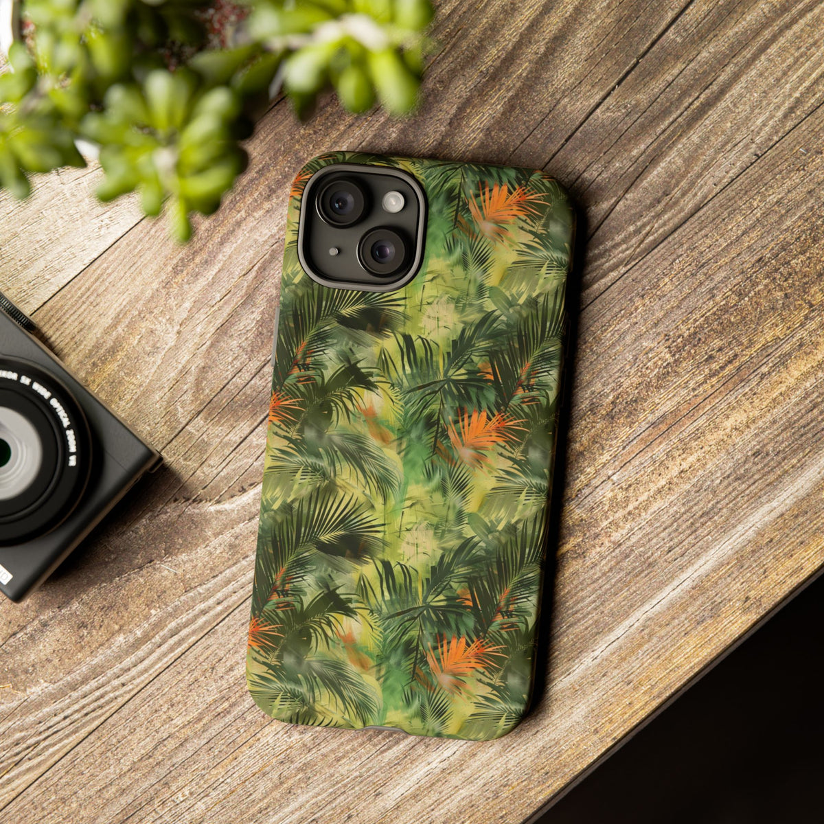 Jungle Pattern Phone Case - Tropical Nature Print for Ultimate Protection