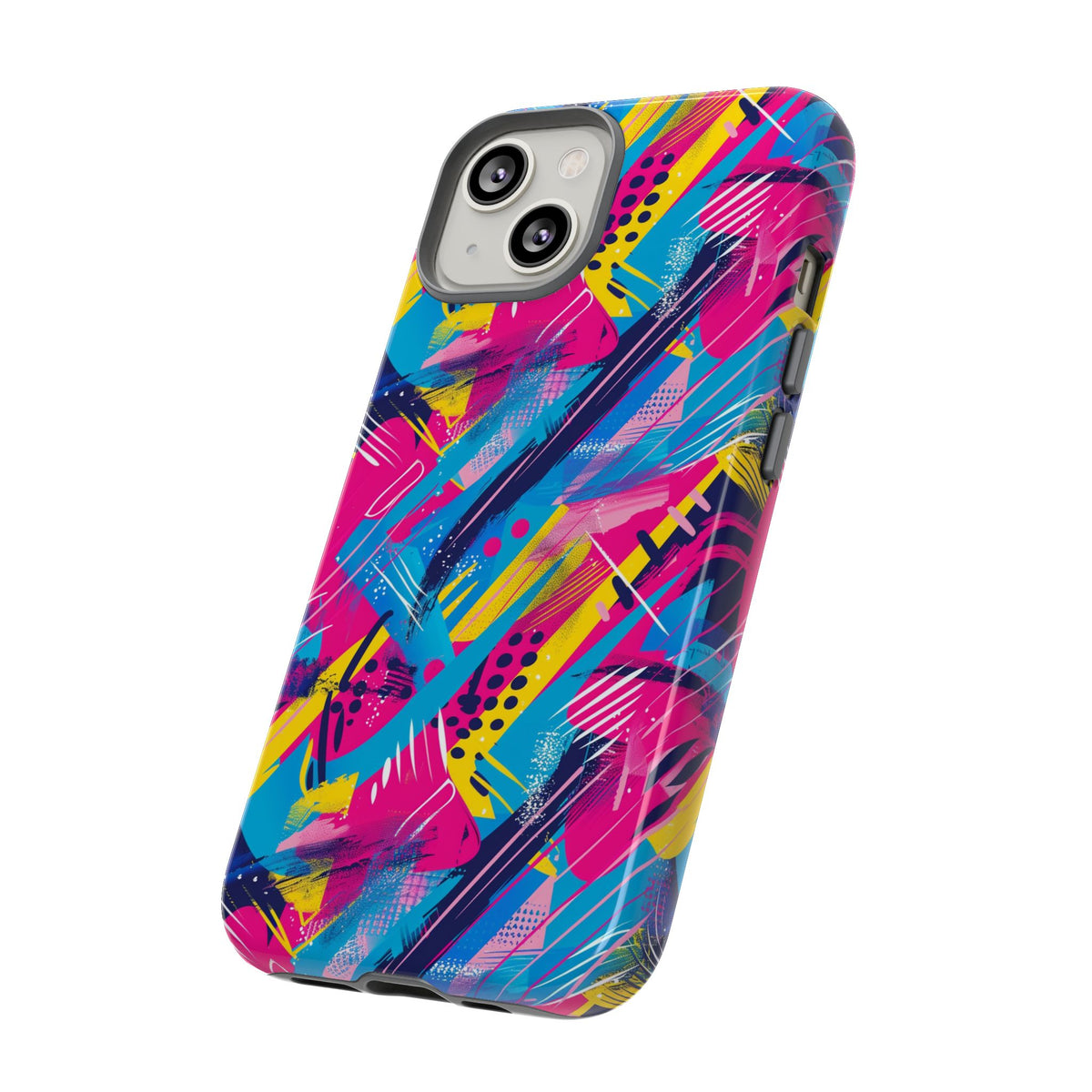 Retro 80s Seamless Phone Case – Vintage Style Meets Modern Protection 103