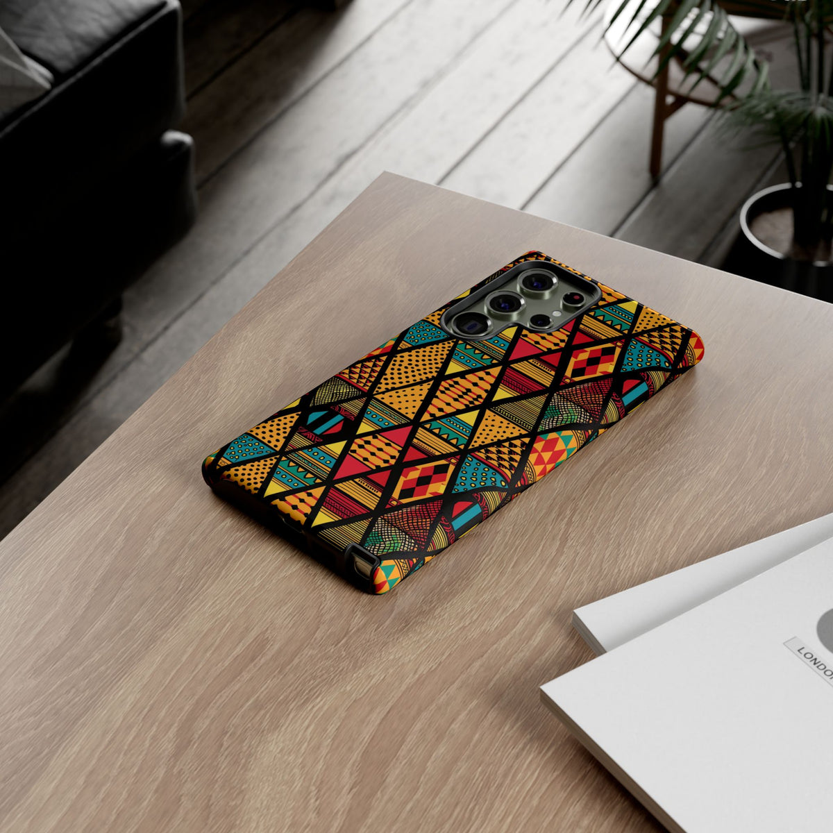 Stylish African Pattern Phone Case – Unique and Vibrant Protection 178