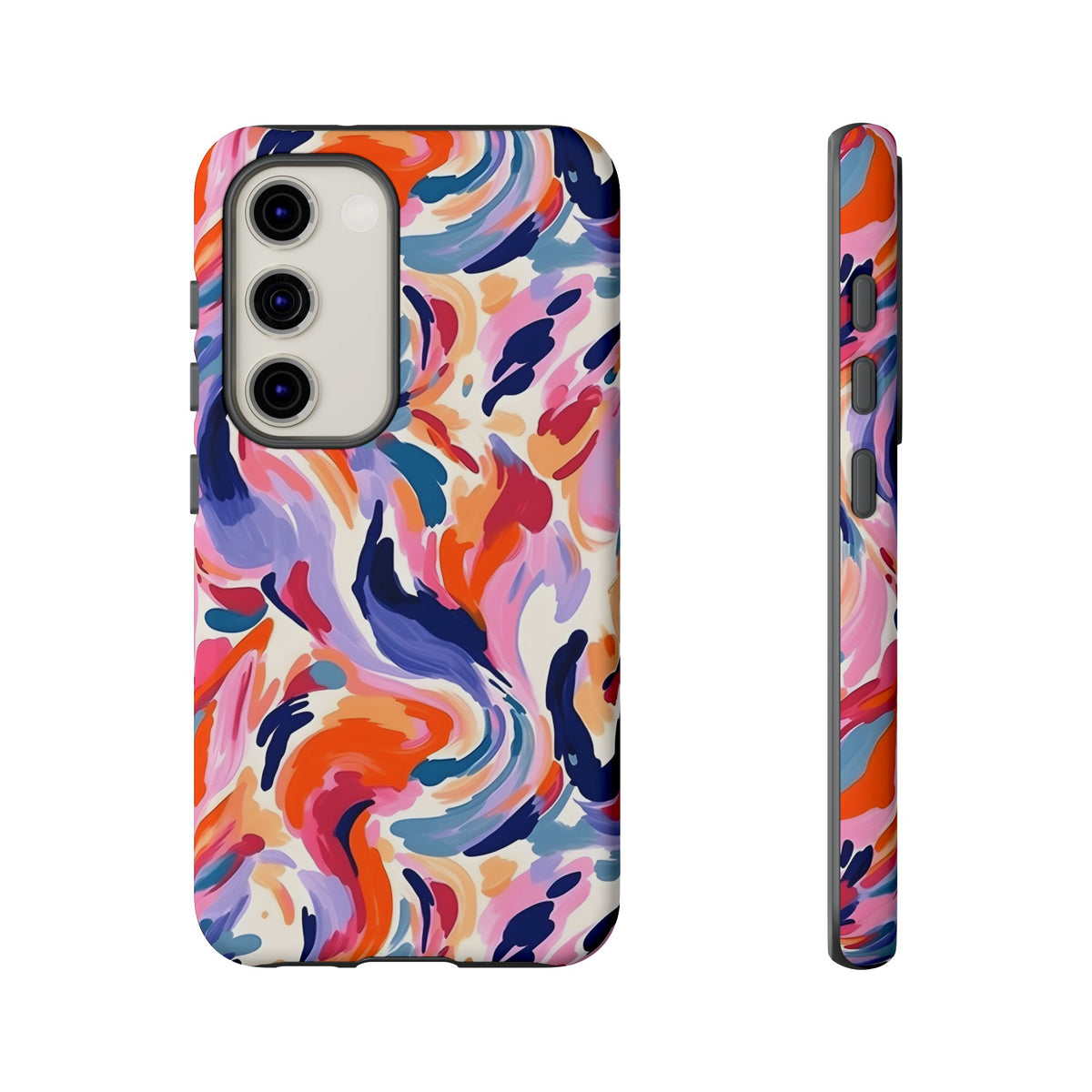 Abstract Painting Design Phone Case – Modern Art-Inspired Phone Cover 3