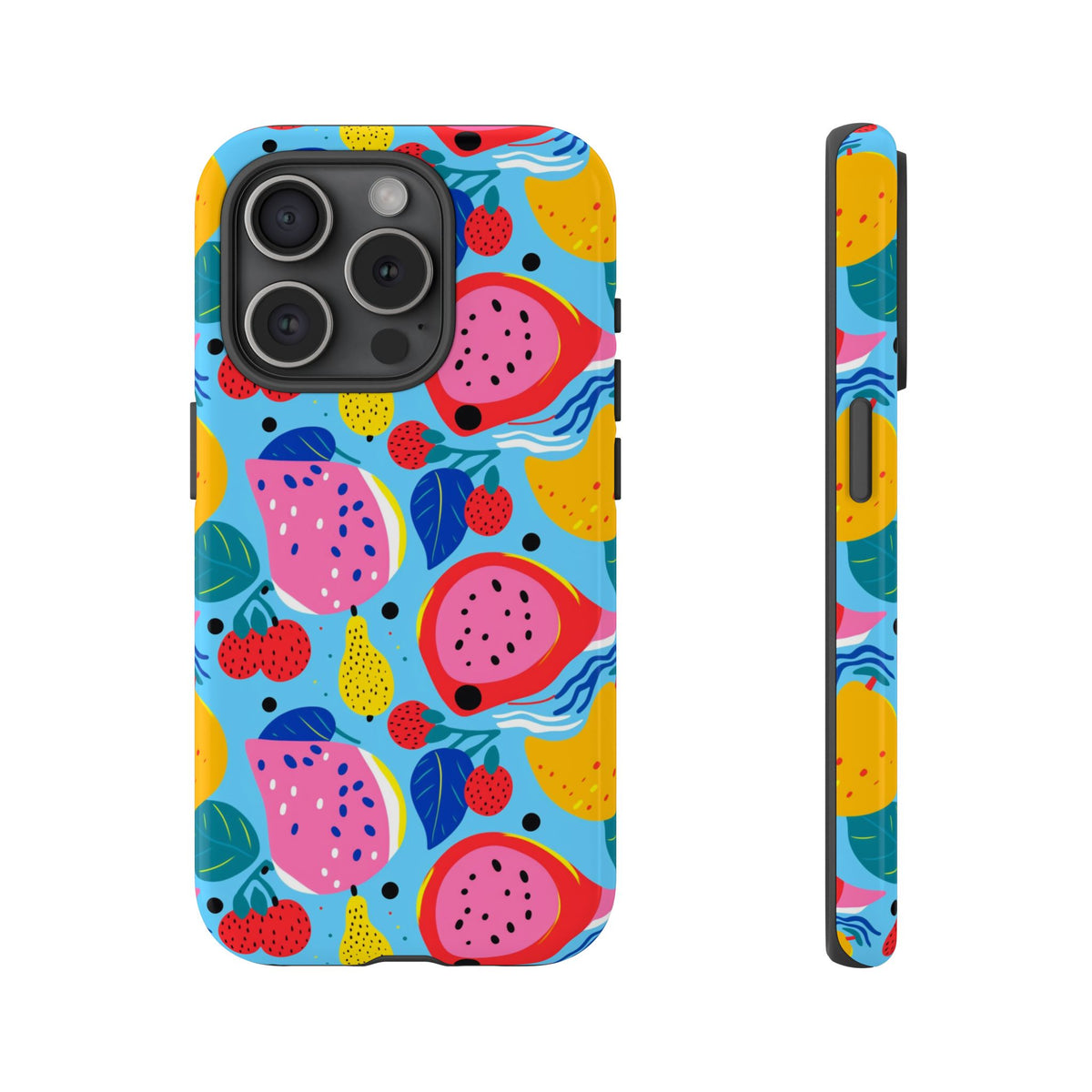 Fruit Pattern Phone Case – Vibrant & Fun Design for Your Smartphone 945