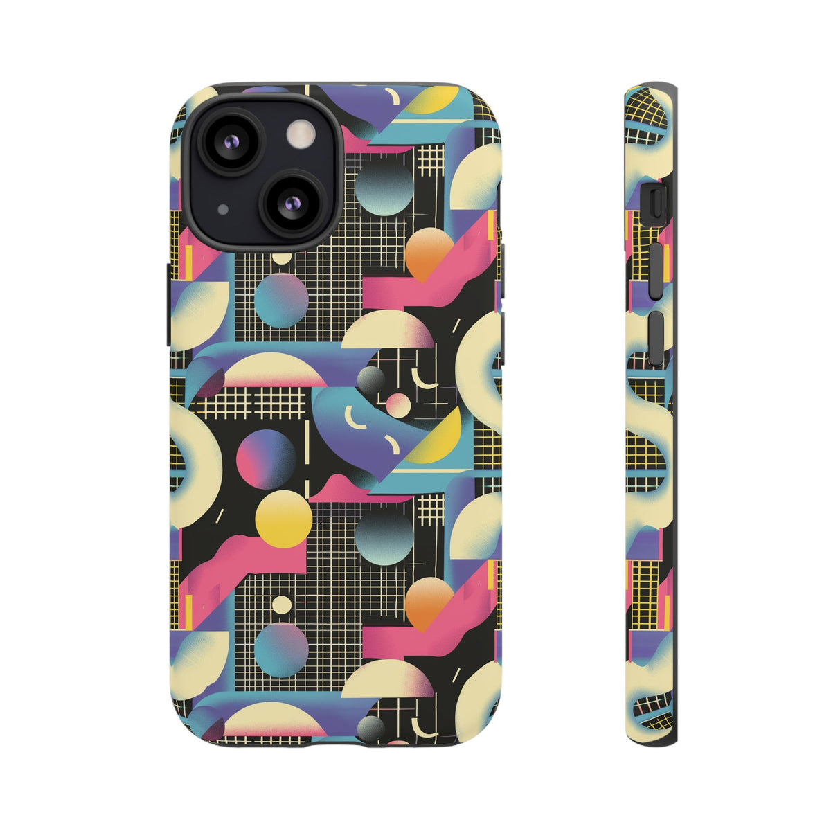 Retro 80s Seamless Phone Case – Vintage Style Meets Modern Protection 227