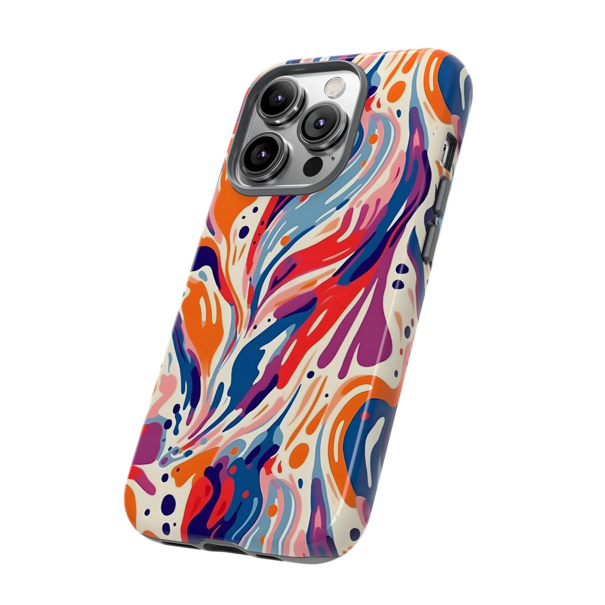 Abstract Painting Design Phone Case – Modern Art-Inspired Phone Cover 6