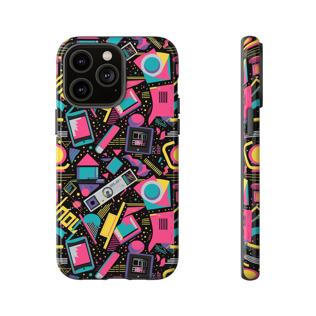 Retro 80s Seamless Phone Case – Vintage Style Meets Modern Protection 192