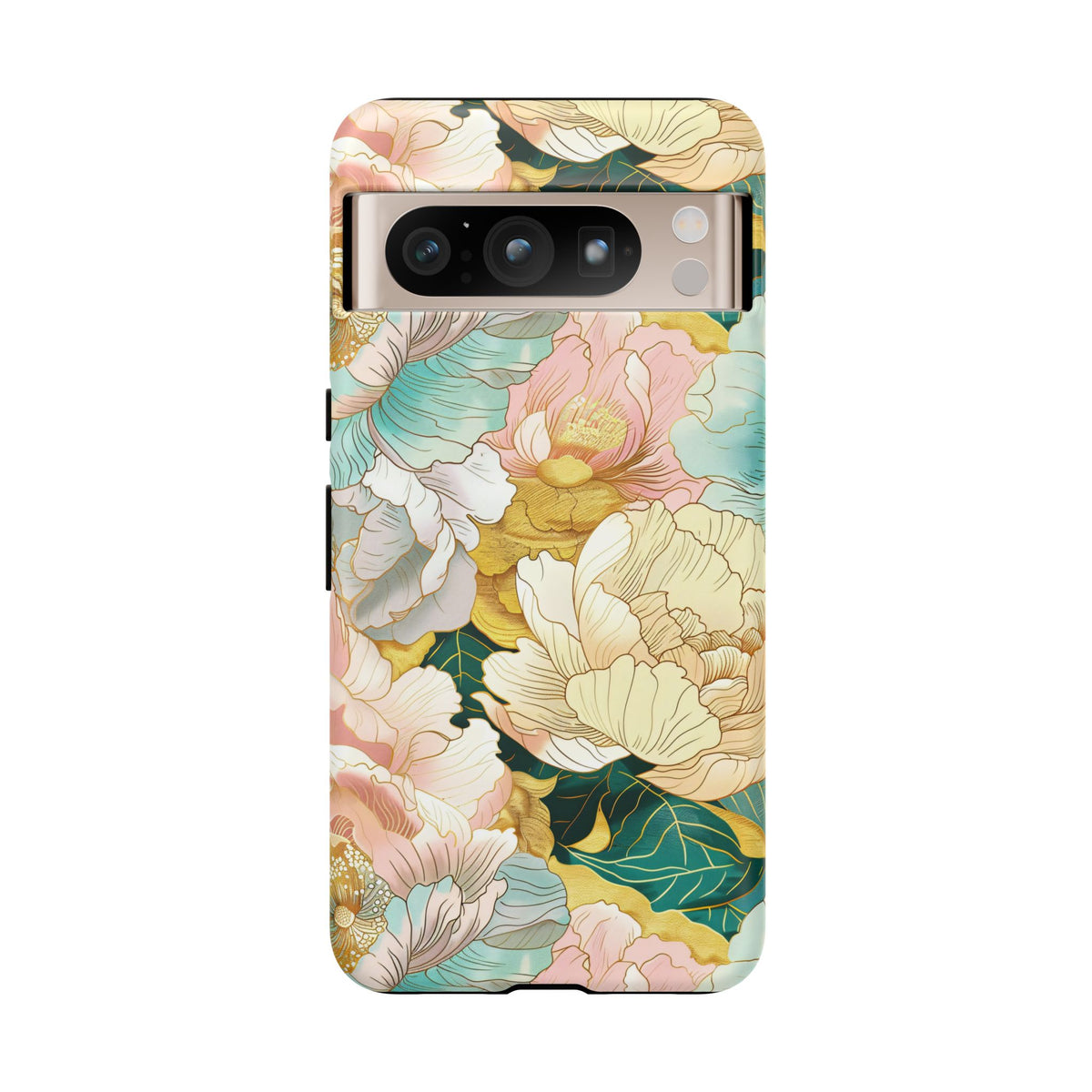 Japanese Blossom Asian Floral Design Phone Case – Elegant Floral Phone Cover