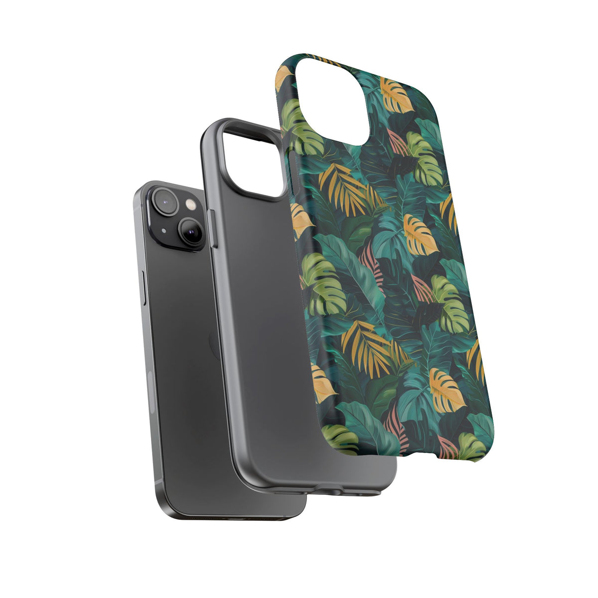 Jungle Pattern Phone Case – Exotic & Lush Design for Your Phone 337