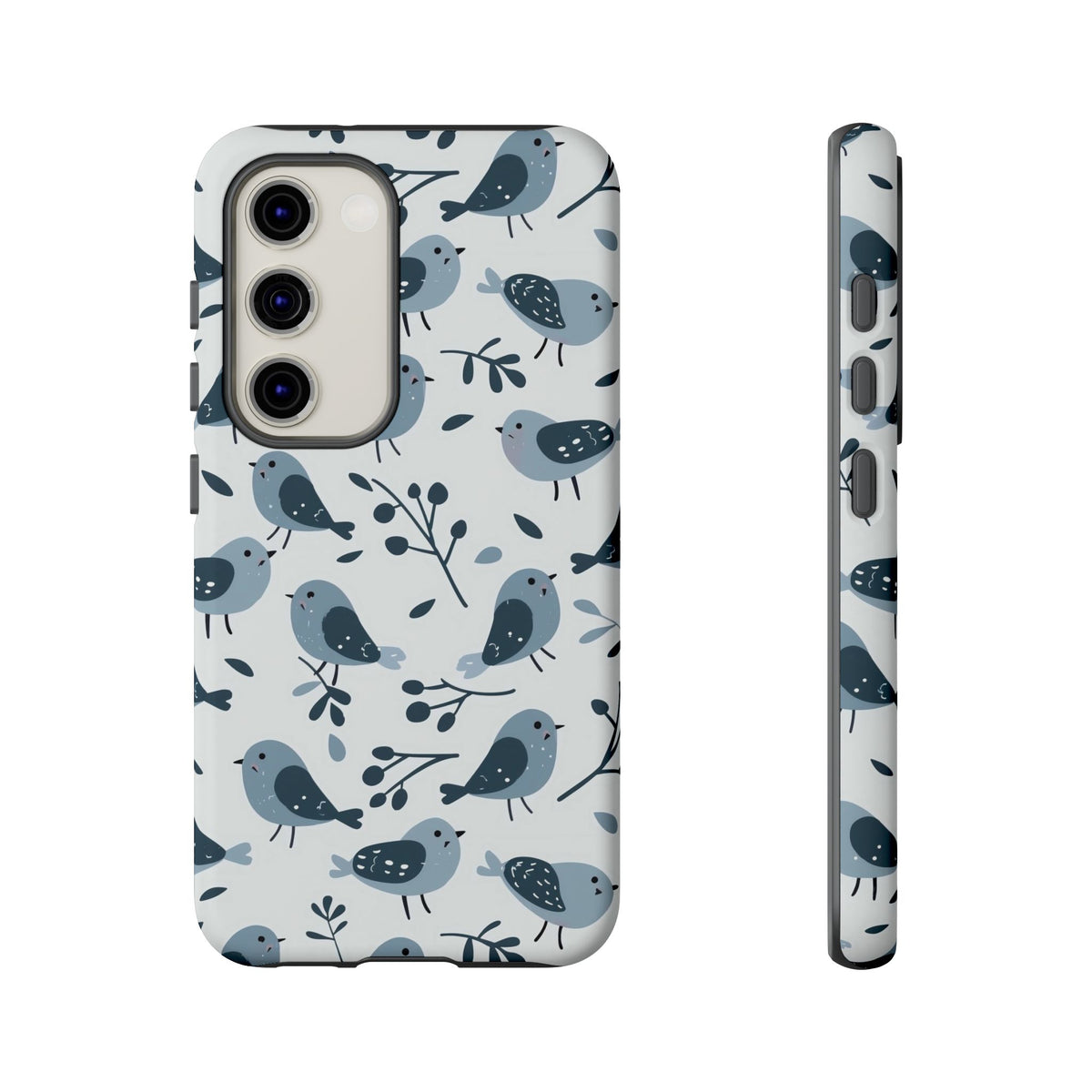 Birds Seamless Pattern Phone Case – Elegant and Timeless Avian Design 10