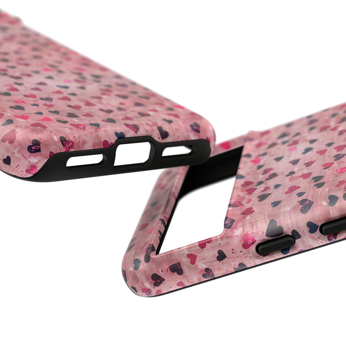 Heart Pattern Phone Case – Stylish & Loving Design for Your Device 229