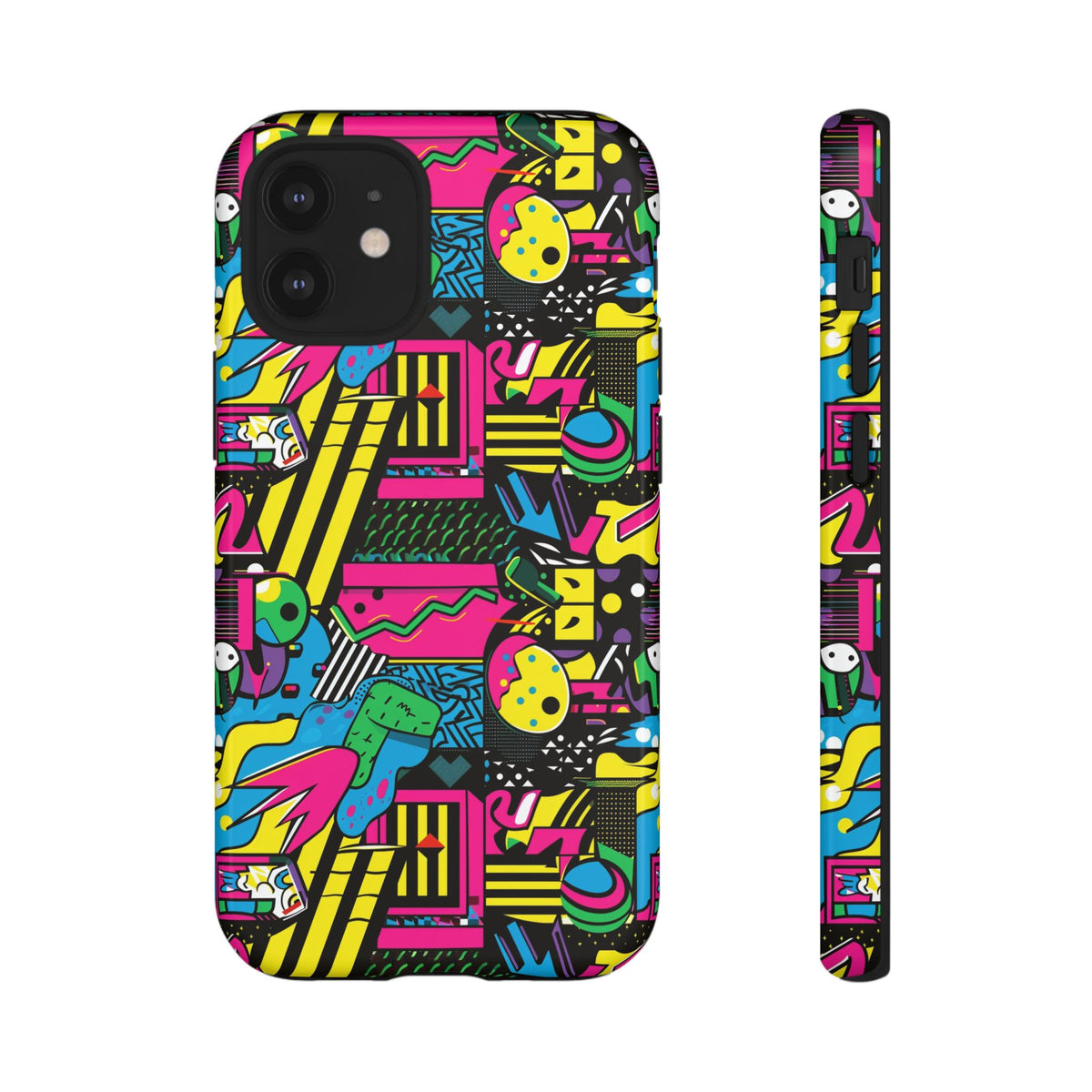 Retro 80s Seamless Phone Case – Vintage Style Meets Modern Protection 146