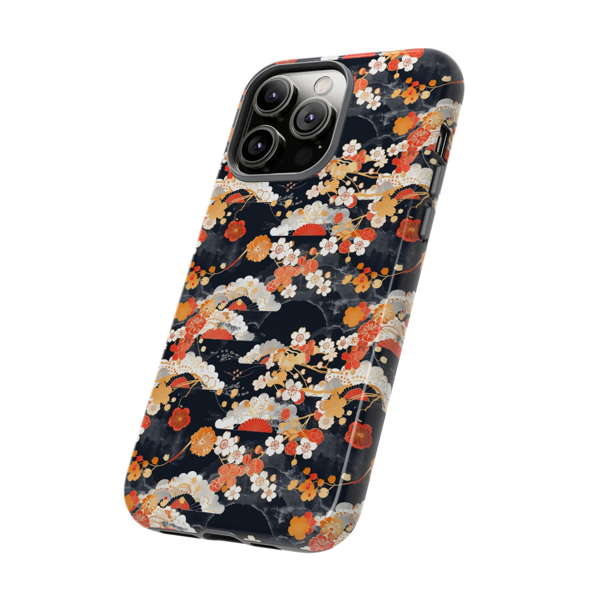 Japanese Pattern Phone Case – Elegant & Timeless Design for Your Phone 108