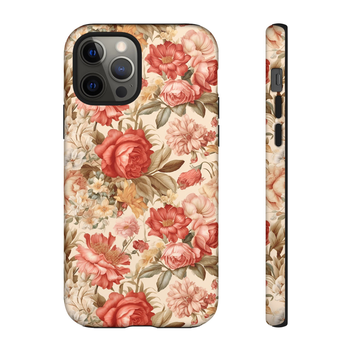 Antique Garden Botanical Phone Case - Vintage Botanical Phone Cover