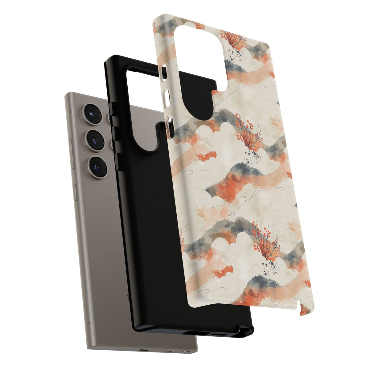 Japanese Pattern Phone Case – Elegant & Timeless Design for Your Phone 017