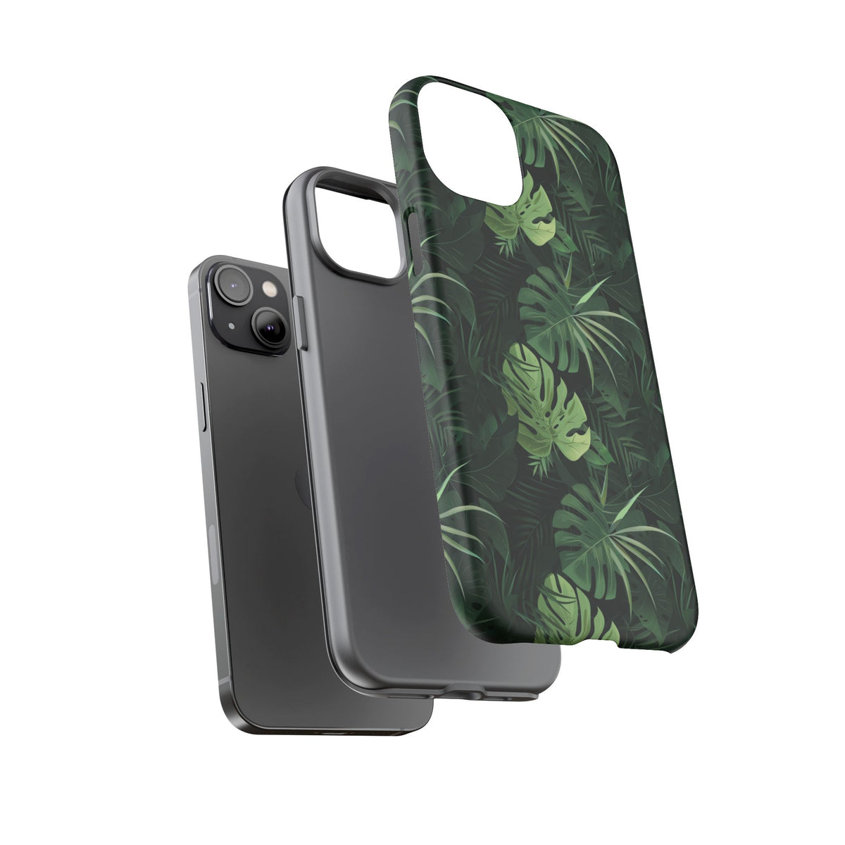 Jungle Pattern Phone Case – Exotic & Lush Design for Your Phone 335