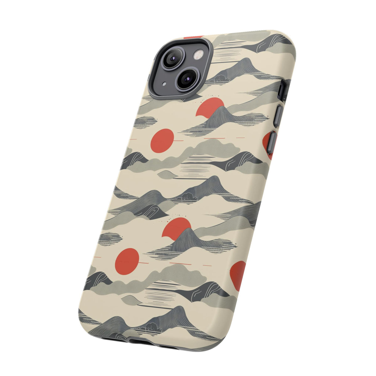 Japanese Pattern Phone Case – Elegant & Timeless Design for Your Phone 048