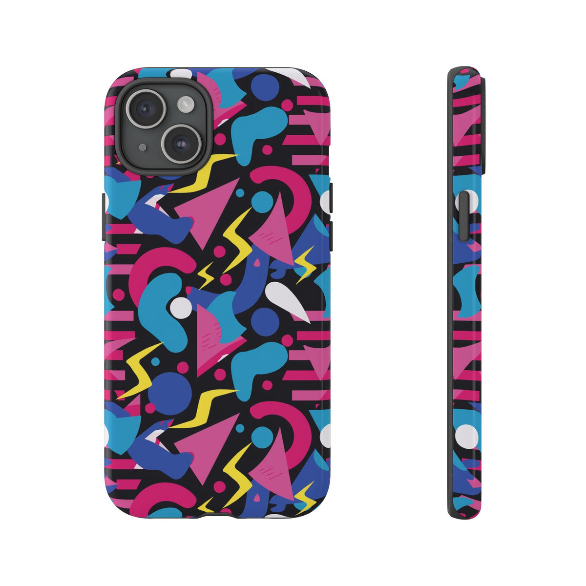 Retro 80s Seamless Phone Case – Vintage Style Meets Modern Protection 096