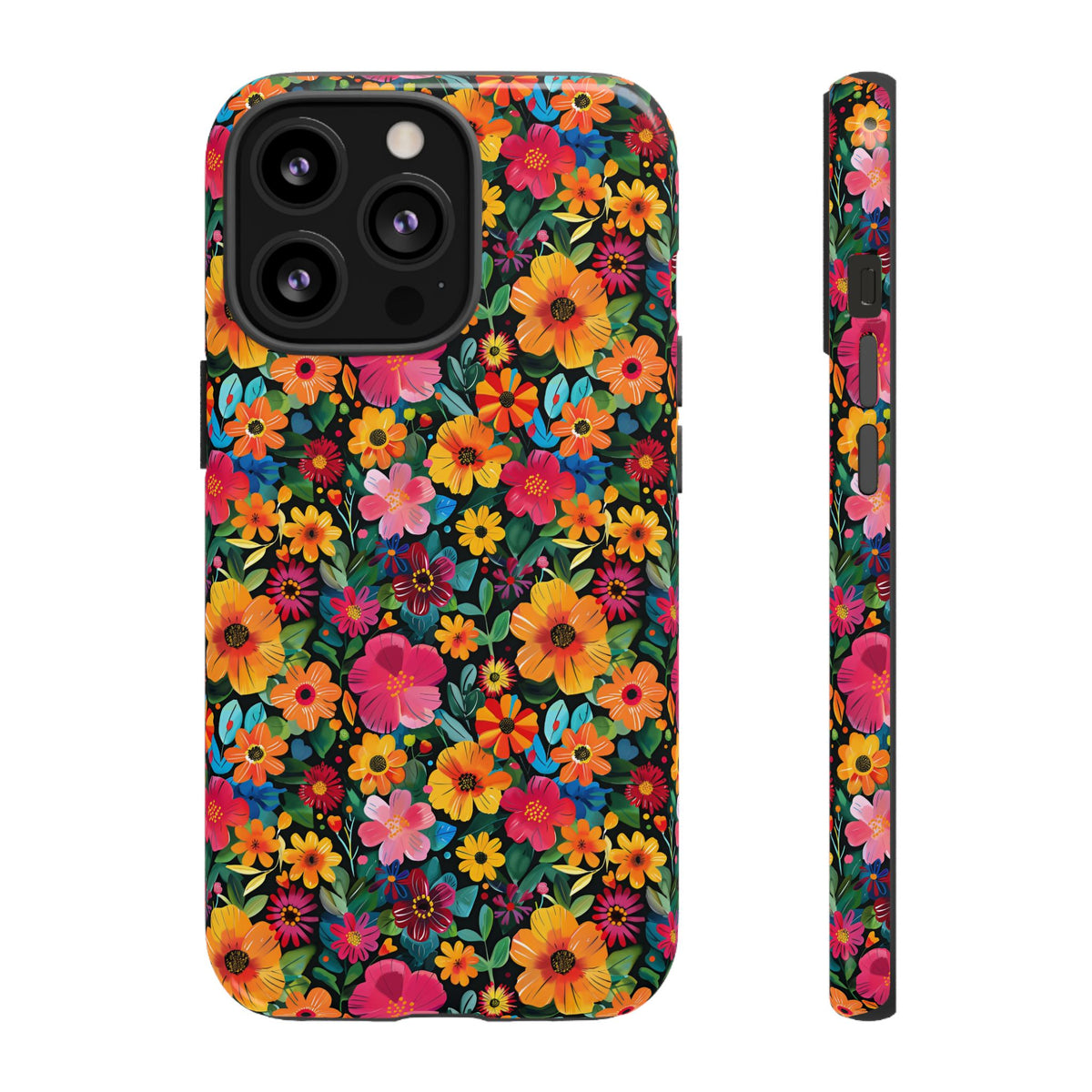 Frida Kahlo's Flower Phone Case – Artistic Elegance for Your Phone 8