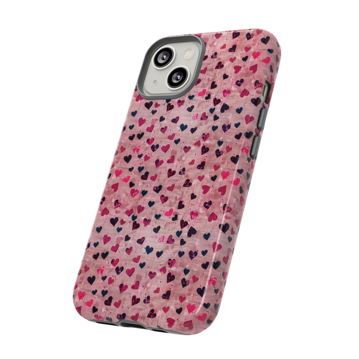 Heart Pattern Phone Case – Stylish & Loving Design for Your Device 229