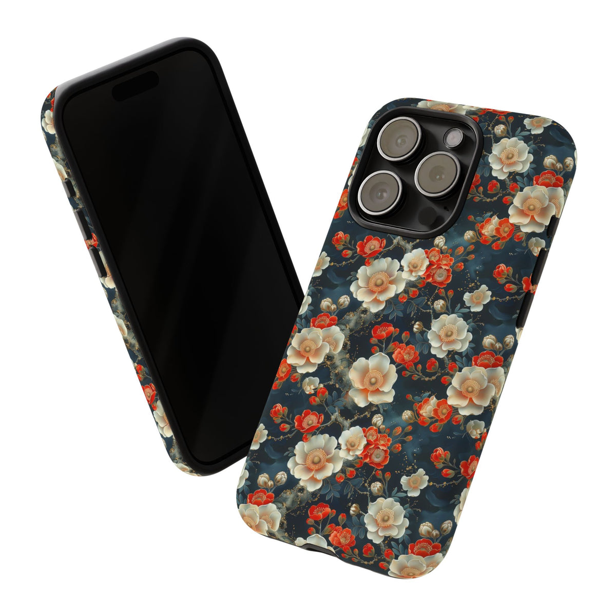 Japanese Pattern Phone Case – Elegant & Timeless Design for Your Phone 111