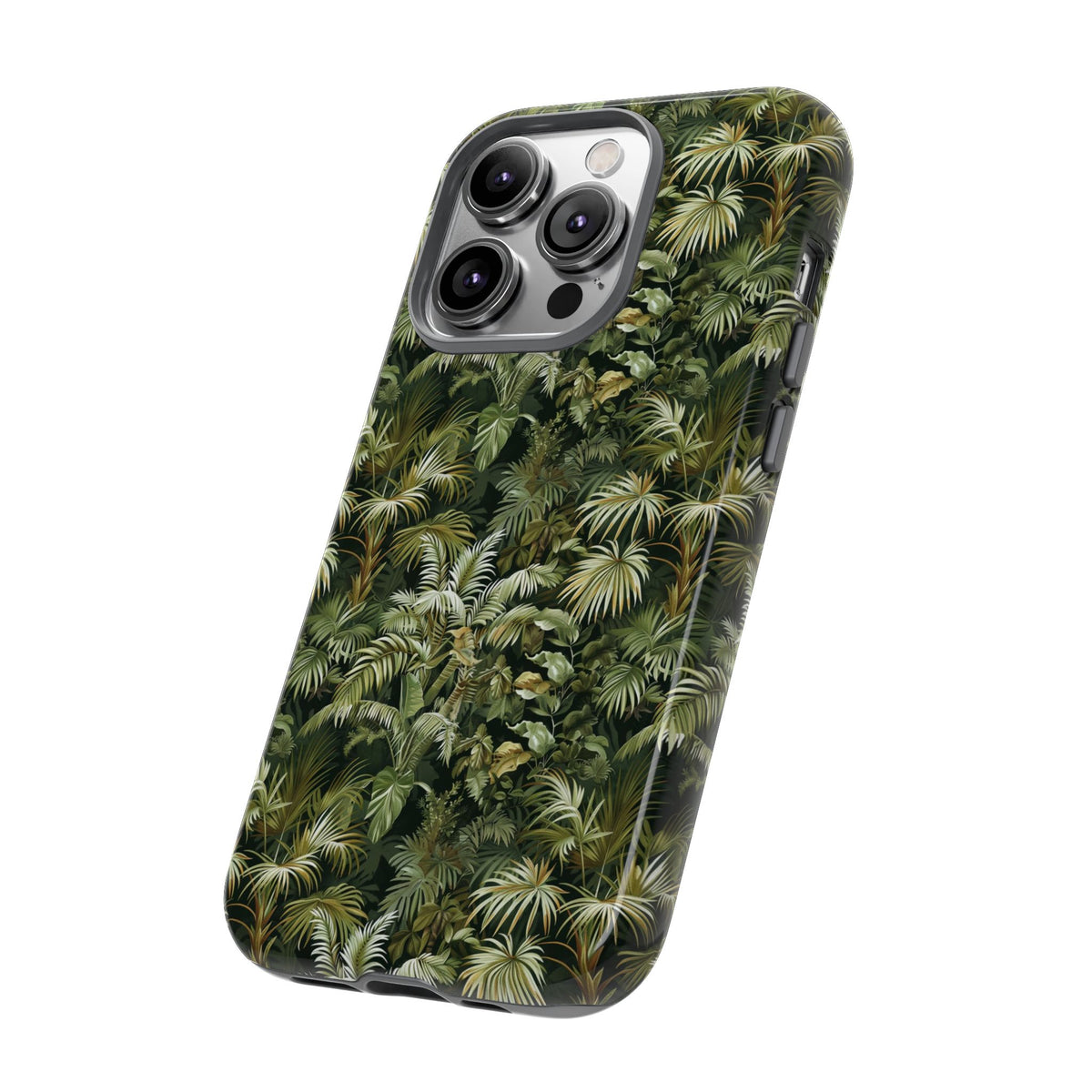 Jungle Pattern Phone Case – Exotic & Lush Design for Your Phone 331