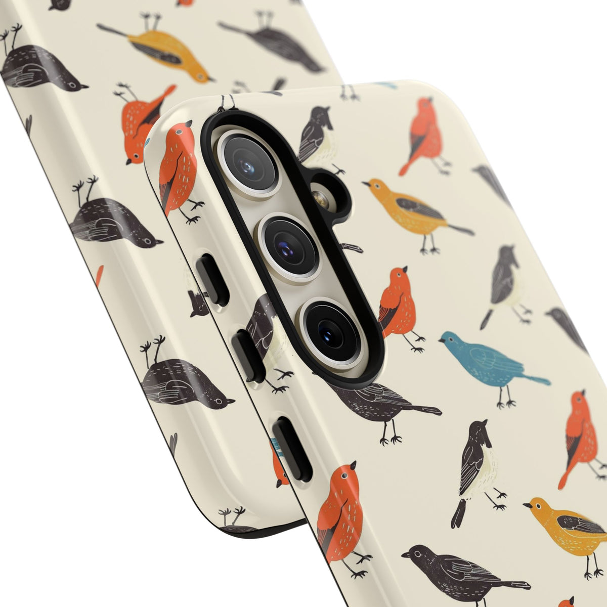 Birds Seamless Pattern Phone Case – Elegant and Timeless Avian Design 5