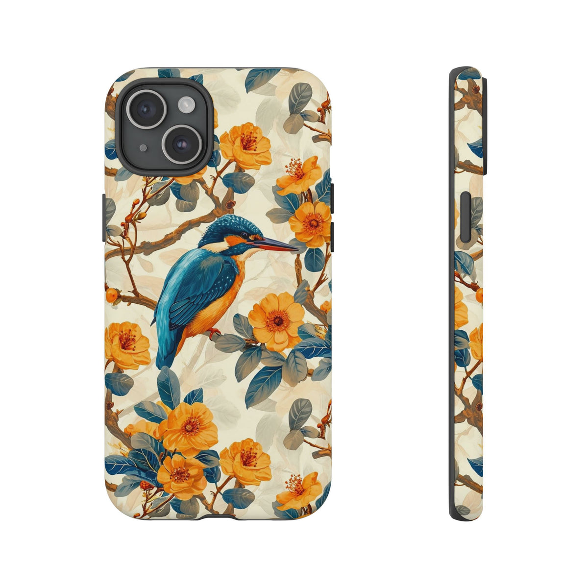 Birds Seamless Pattern Phone Case – Elegant and Timeless Avian Design