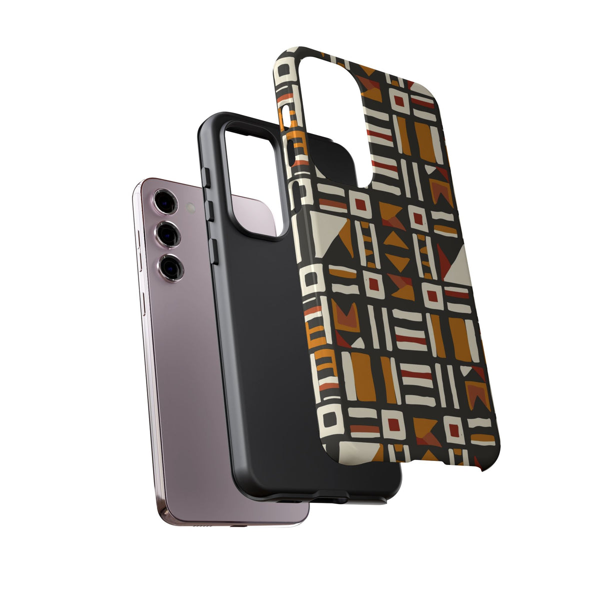 Stylish African Pattern Phone Case – Unique and Vibrant Protection 107