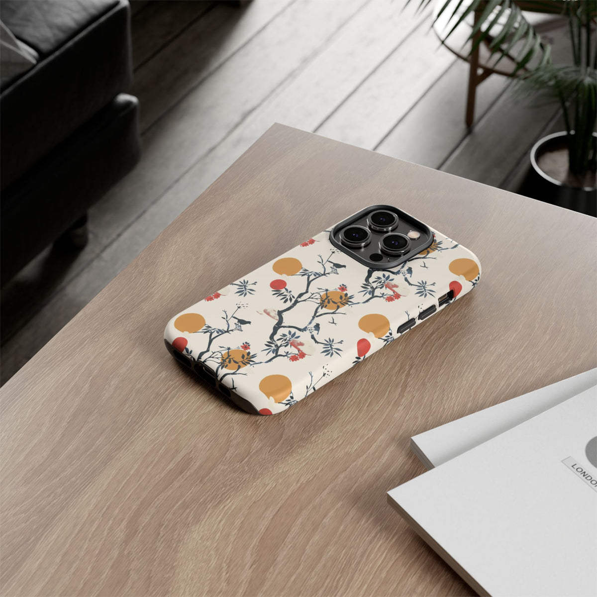 Japanese Pattern Phone Case – Elegant & Timeless Design for Your Phone 054