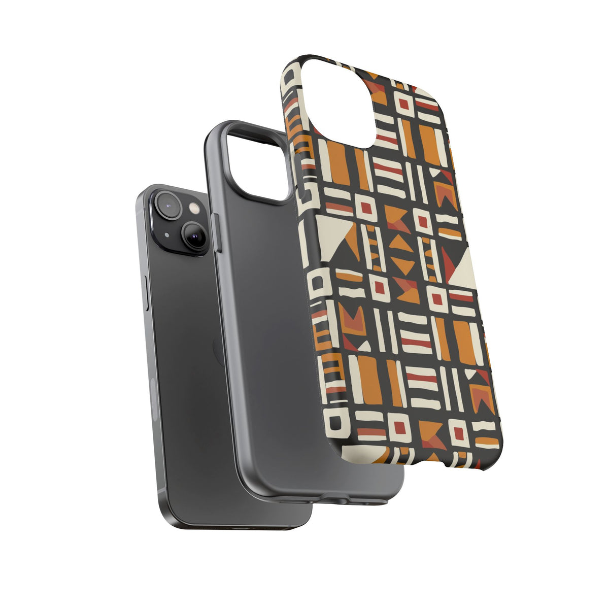 Stylish African Pattern Phone Case – Unique and Vibrant Protection 107